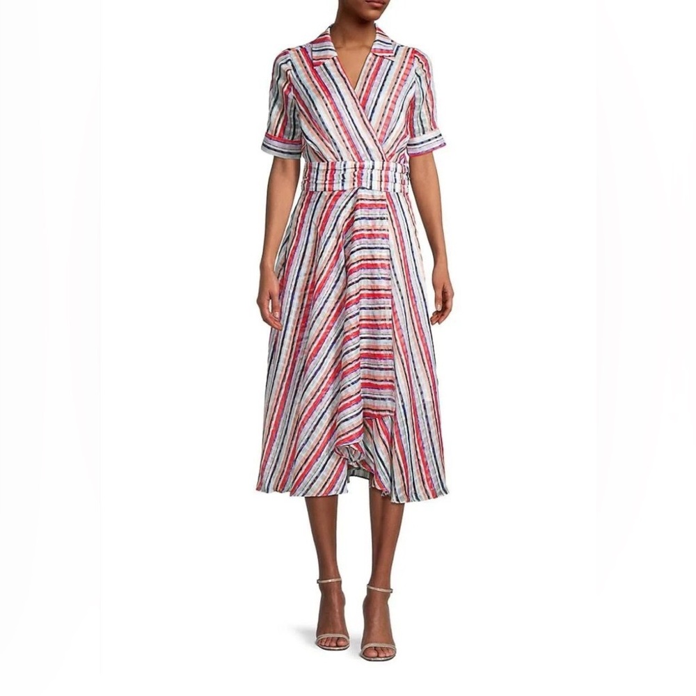 Anthropologie Multicolor Striped Dress